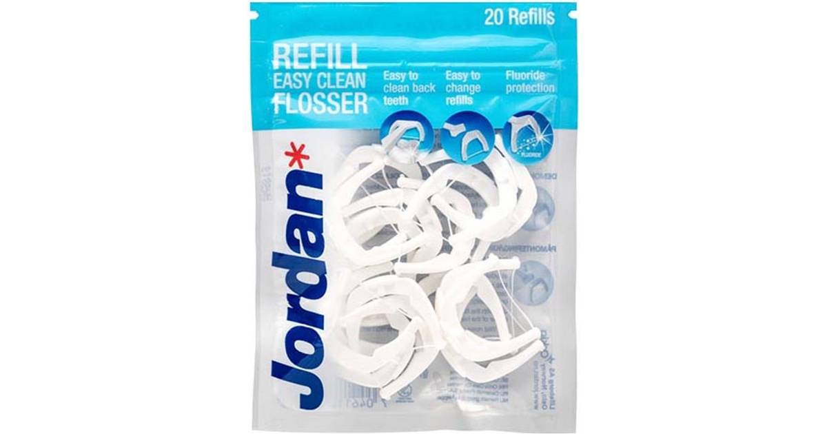 Jordan Easy Flosser Refill 20-pack • Se pris