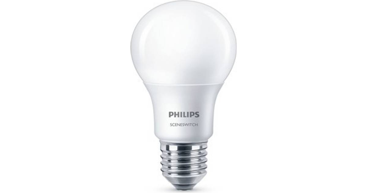 Philips LED Lyspære 8W/60W E27 (11 butikker) • Priser »