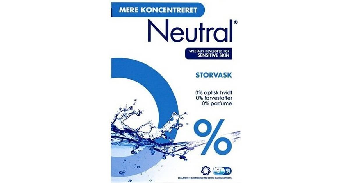 Neutral Storvask Vaskepulver 5.27Kg • PriceRunner »
