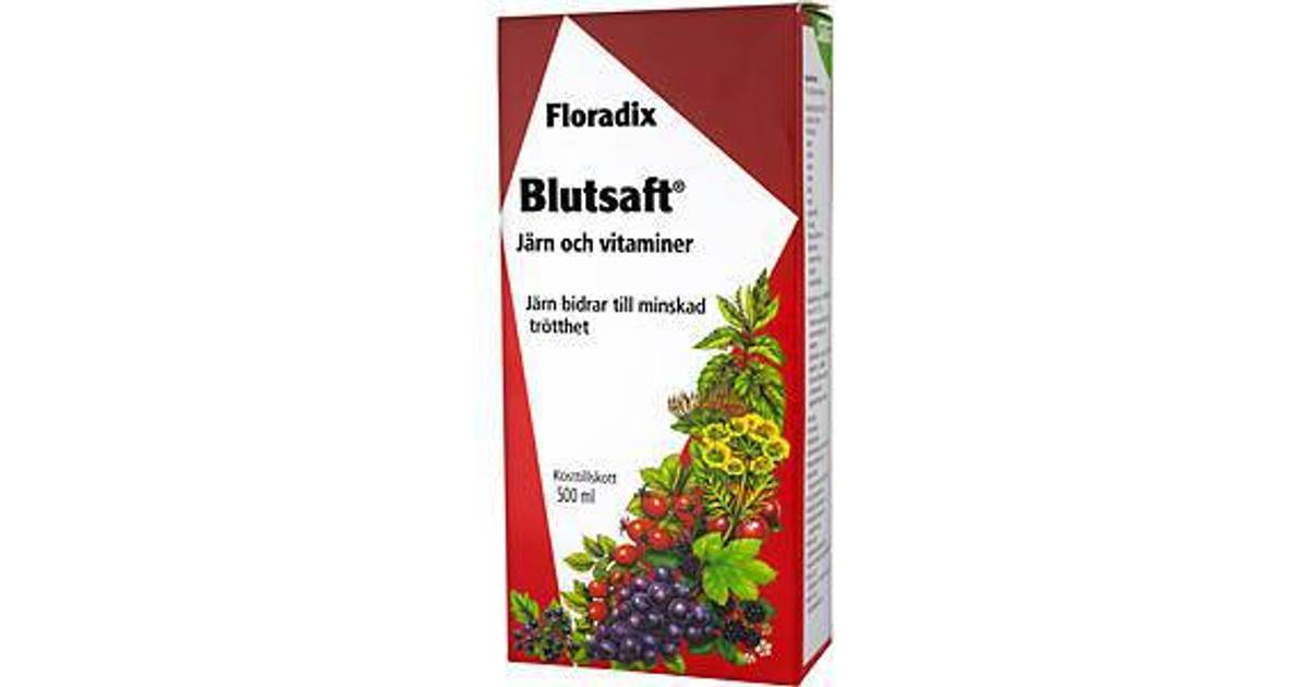 Salus Floradix Blutsaft 500ml • Se priser (26 butikker) »