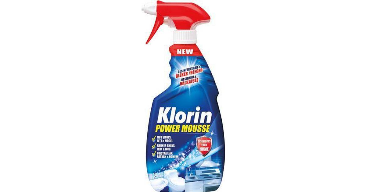 Klorin Power Mousse Disinfectant 500ml • Se priser »