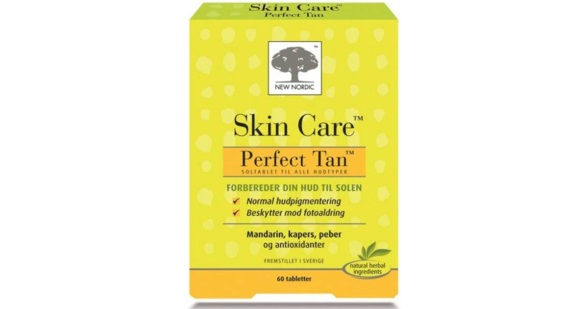New Nordic Skin Care Perfect Tan 60 stk • Se priser »