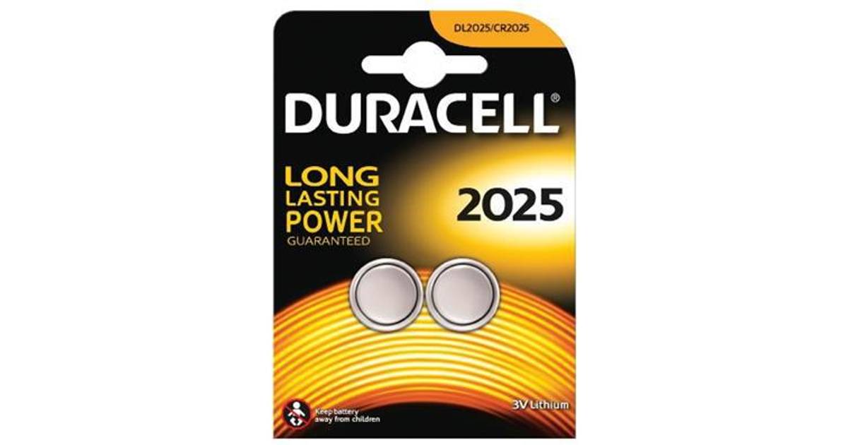 Duracell CR2025 Compatible 2-pack • Se laveste pris nu