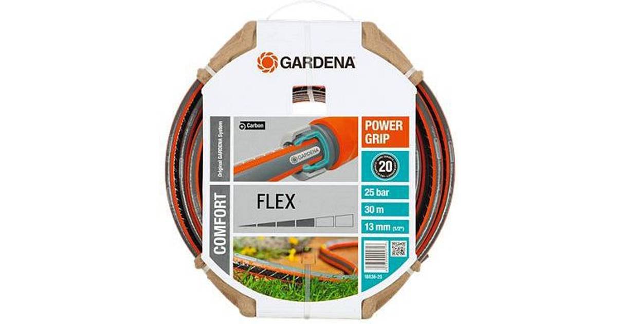 Gardena Comfort Flex Hose 13mm (1/2") 30m • Se priser hos os »