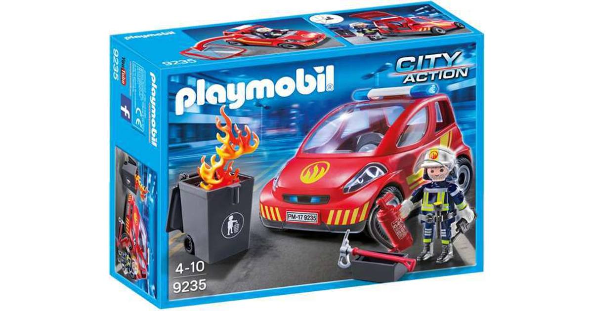Playmobil Brandmand med bil 9235 • Se PriceRunner »