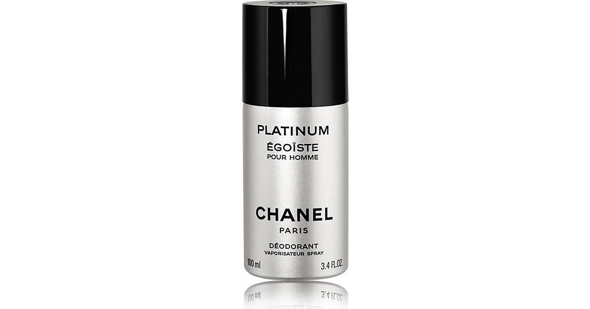 Chanel Platinum Egoiste Deo Spray 100ml • Se priser »