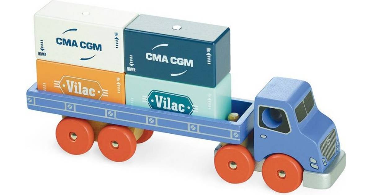 Vilac Container Trucks • Se pris (11 butikker) hos PriceRunner »