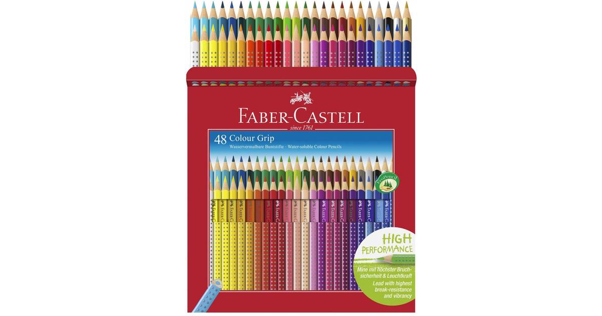 Faber-Castell Colour Grip Color Pencil 48-pack • Se priser hos os »