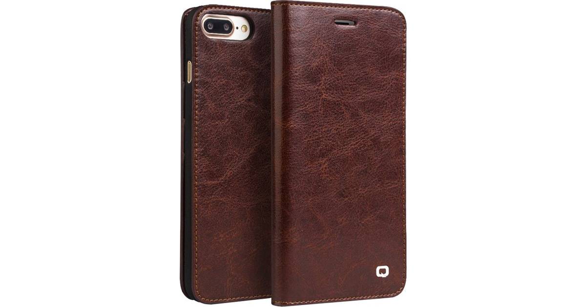 Qialino Classic Leather Wallet Case (iPhone 7) • Pris »