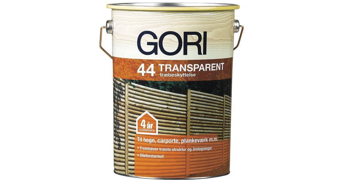 Gori 44 Transparent Træbeskyttelse Grøn 5L • Priser »