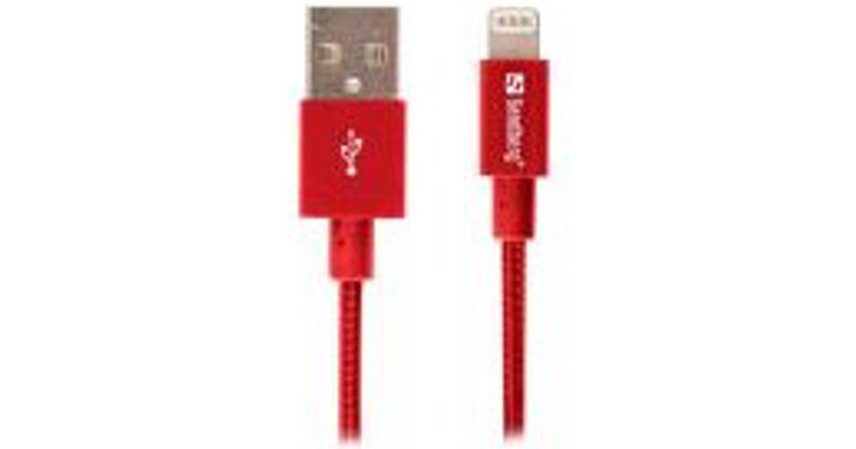 Sandberg USB A - Lightning 1m • Se laveste pris nu