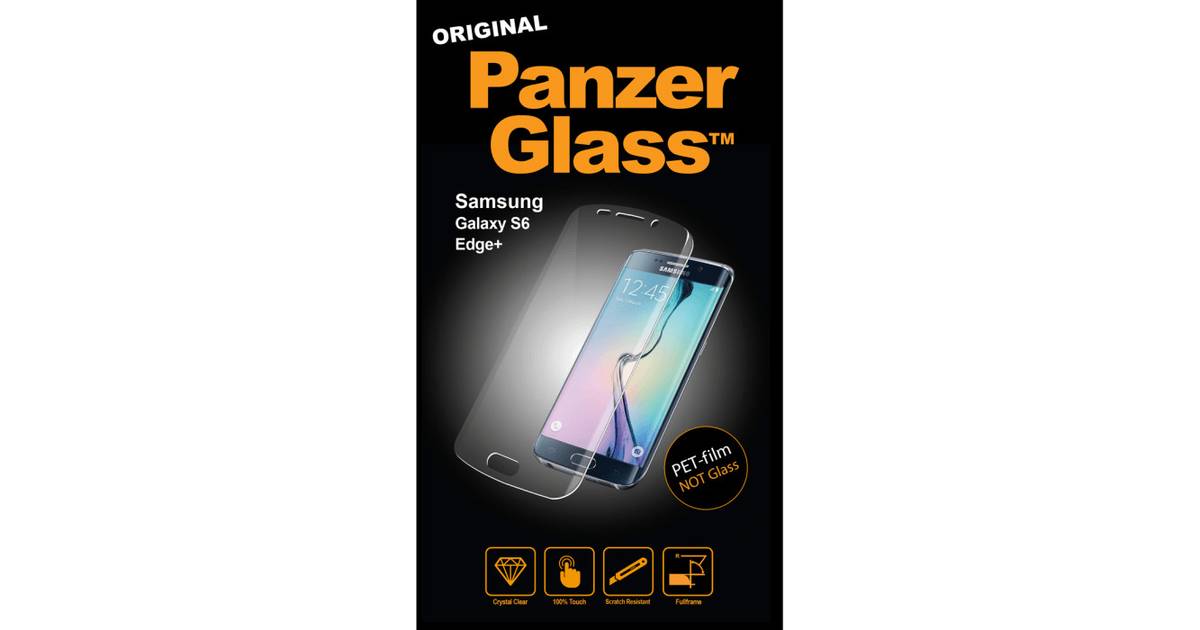 PanzerGlass Screen Protector (Galaxy S6 Edge Plus) • Se priser hos ...