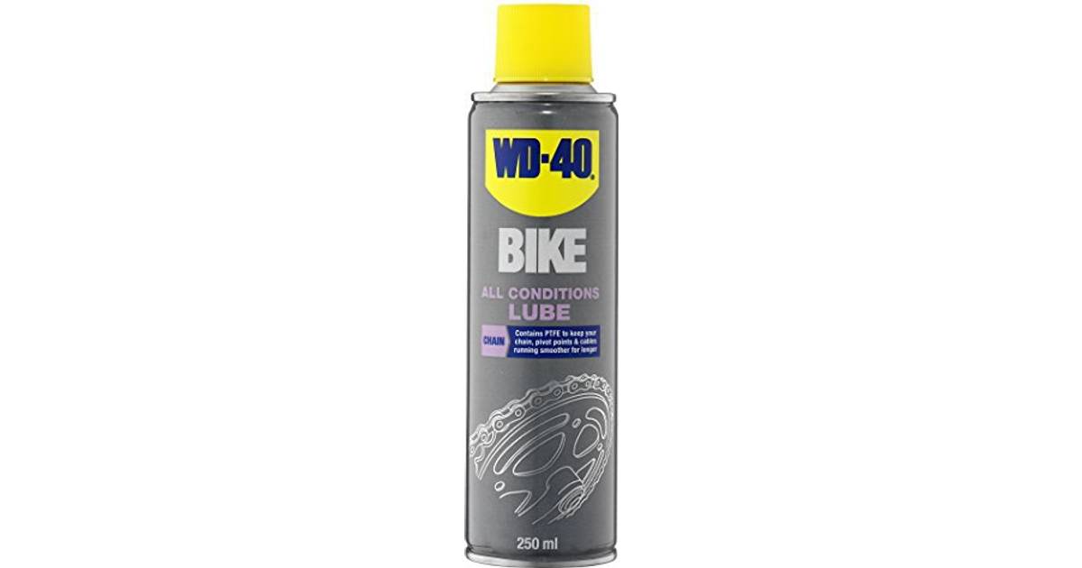 WD-40 Bike All Conditions Lube 0.25L • PriceRunner »