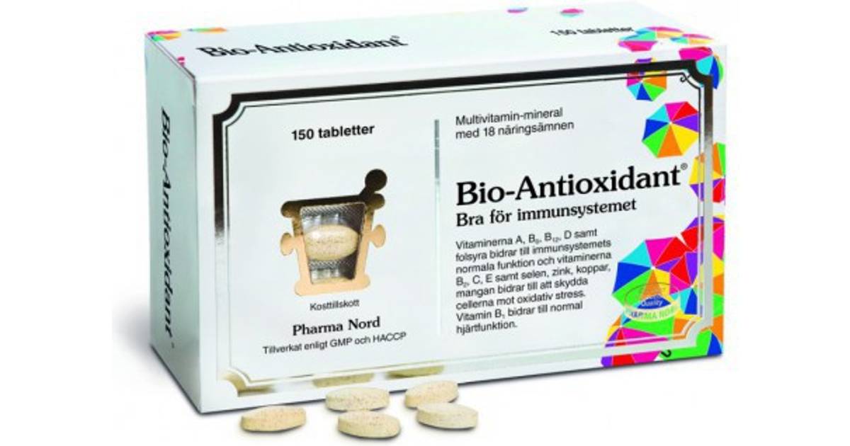 Pharma Nord Bio-Antioxidant 150 stk • PriceRunner »