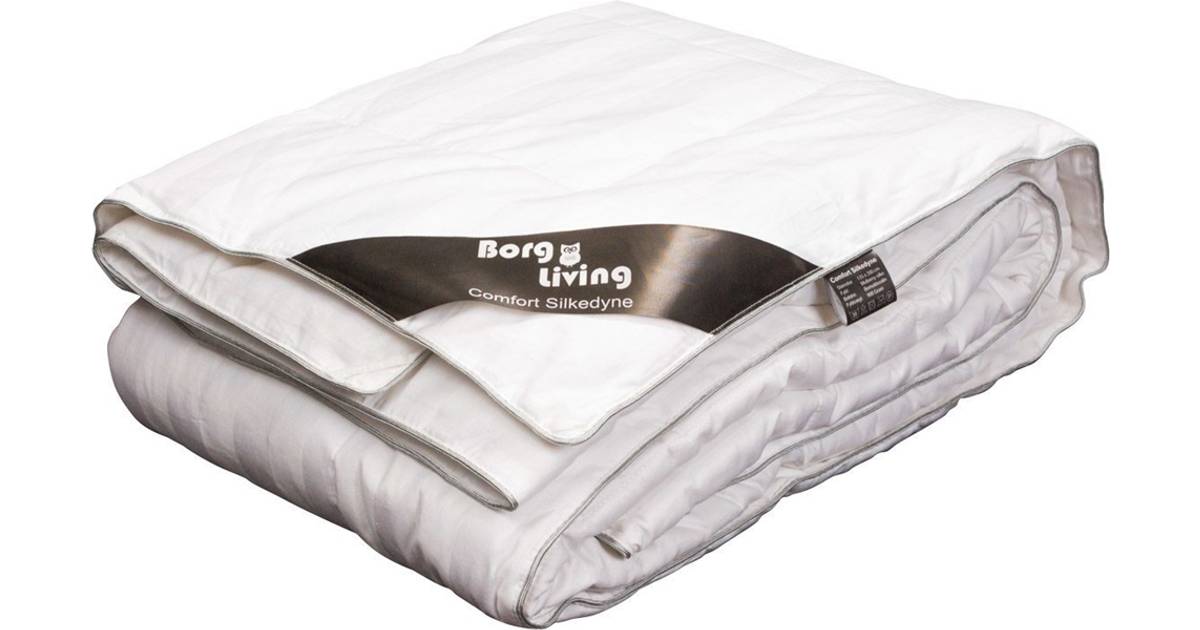 Borg Living Mulberry silke Silkedyne Hvid (200x140cm) • Pris »