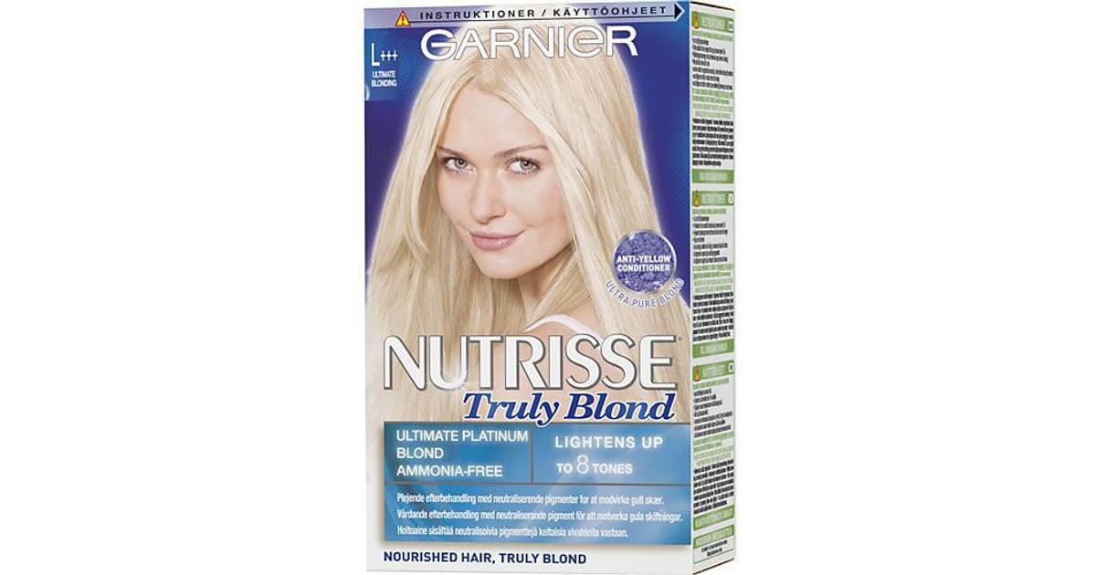 Garnier Nutrisse Truly Blond L+++ Ultimate Platinum Blonde • Pris »