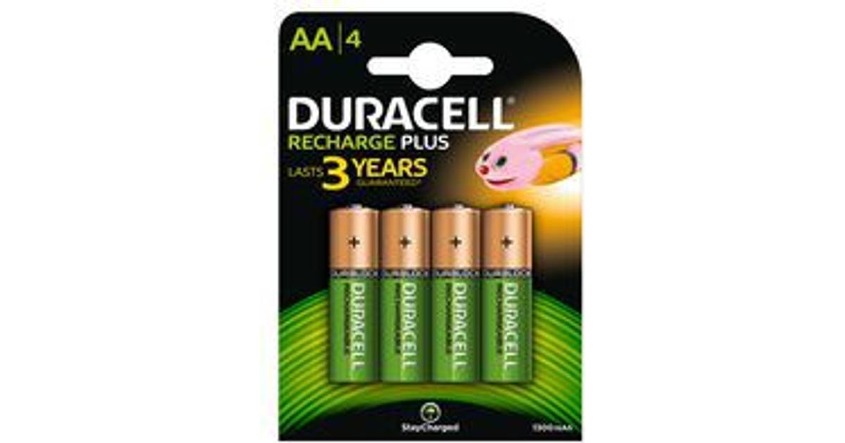 Duracell Rechargable Plus AA (4Pcs) • Se laveste pris nu