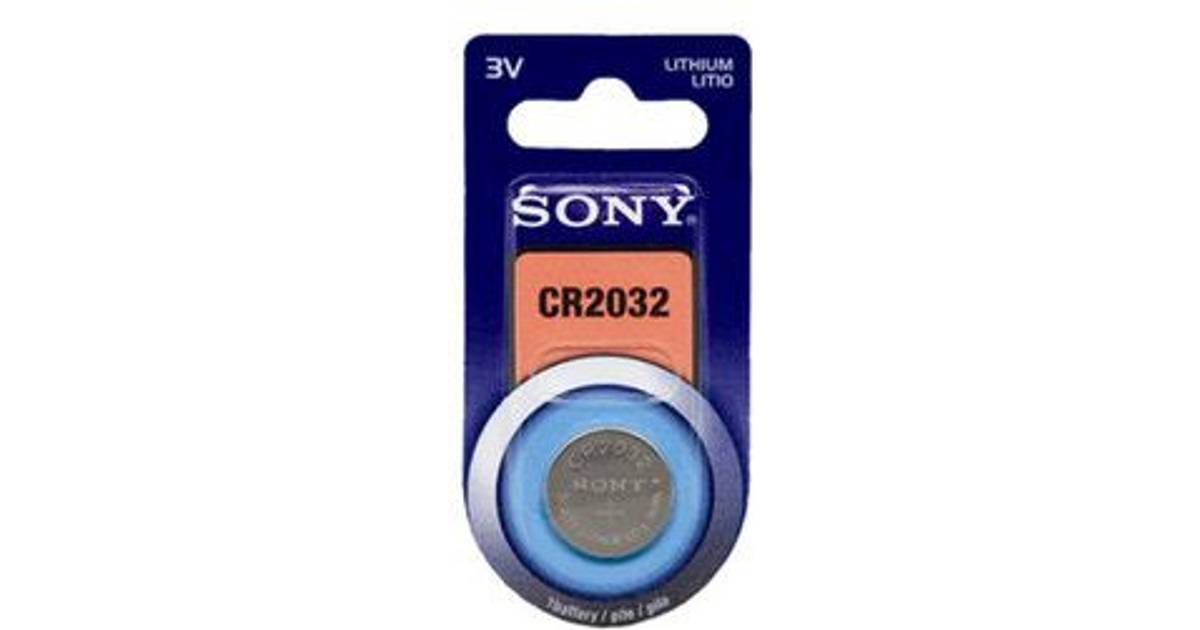 Sony CR2032 • Se laveste pris (3 butikker) • Sammenlign i dag