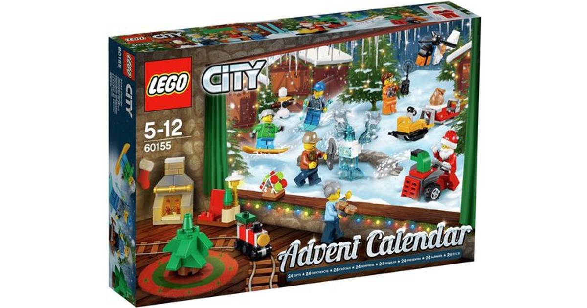 Lego City Julekalender 2017 60155 • Se PriceRunner »