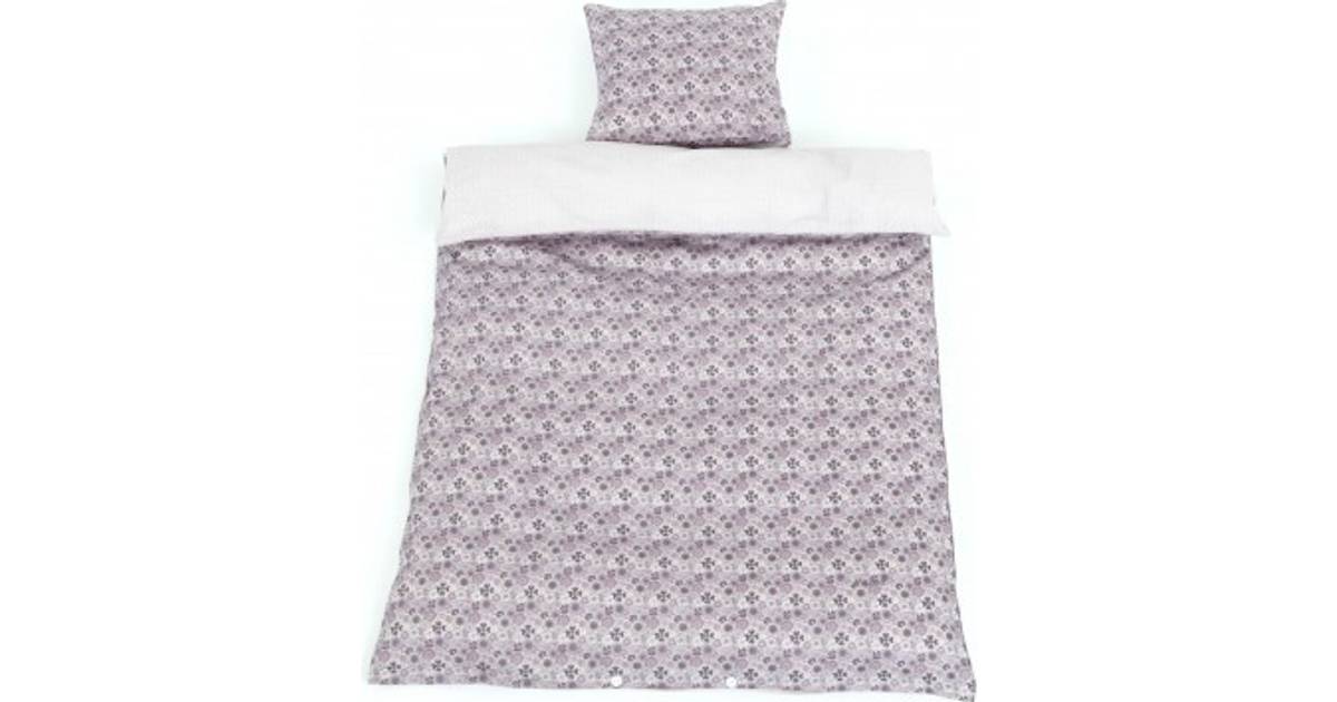 Smallstuff Junior Bedding with Flowers 100x140cm • Se priser hos os »