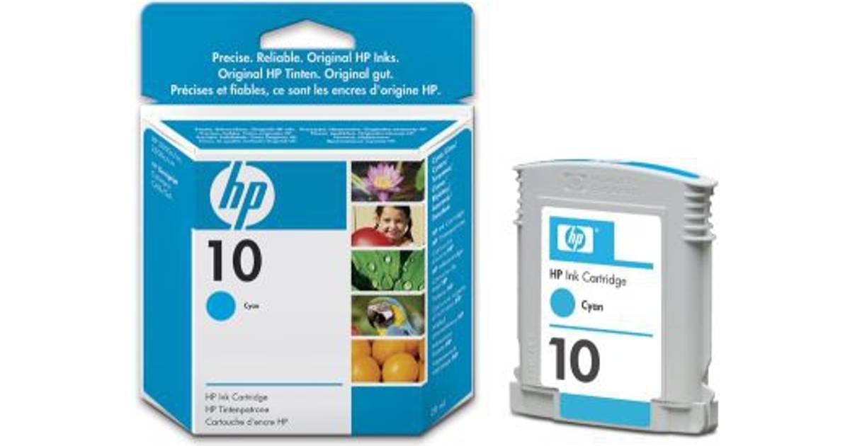 HP 10 (Cyan) • Se laveste pris (3 butikker) • Sammenlign i dag