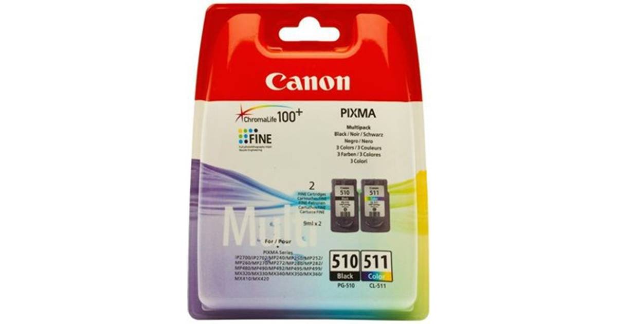 Canon PG-510/CL-511 2-pack (49 butikker) • PriceRunner »