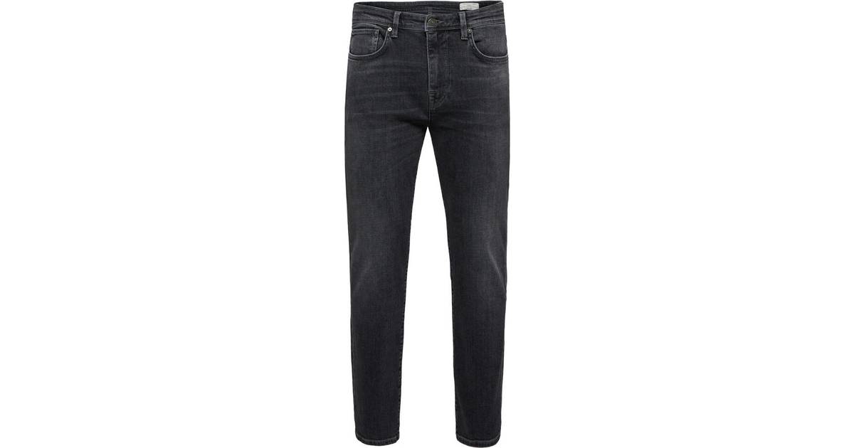 Selected Slim Fit Jeans - Grey • Se laveste pris nu