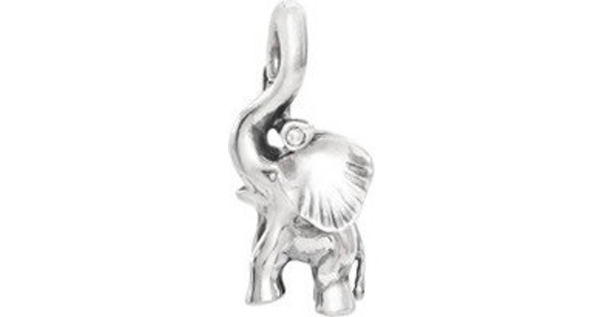 Ole Lynggaard Elephant Charm - Silver/Diamonds • Pris »