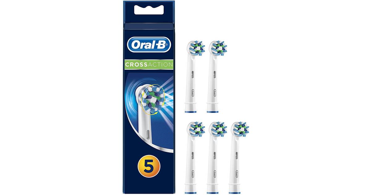 Oral-B CrossAction 5-pack • Se pris (23 butikker) hos PriceRunner »