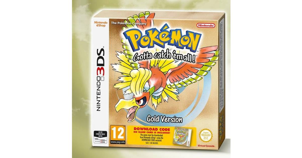 Pokémon Gold Version (3 butikker) • Se hos PriceRunner »
