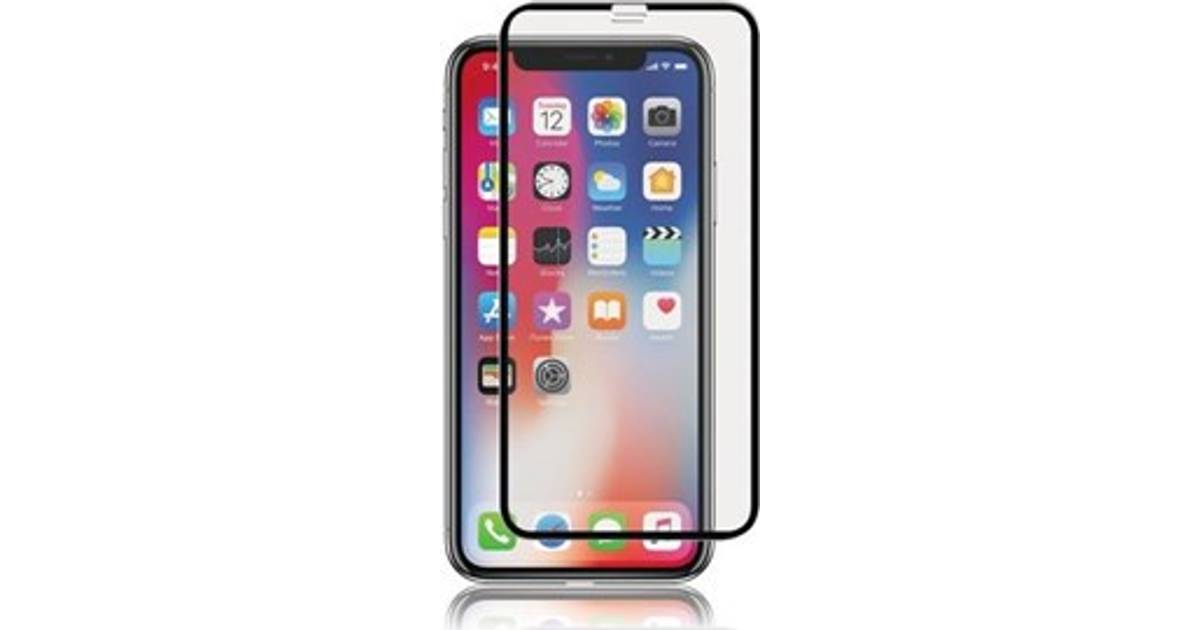 Panzer Curved Glass Screen Protector (iPhone X/XS) • Se priser hos ...