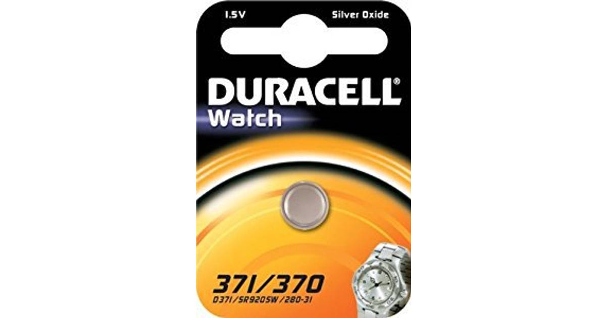 Duracell 371/370 (23 butikker) hos PriceRunner • Priser »