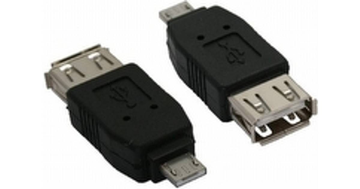 InLine USB A-USB Micro-A 2.0 Adapter • PriceRunner »