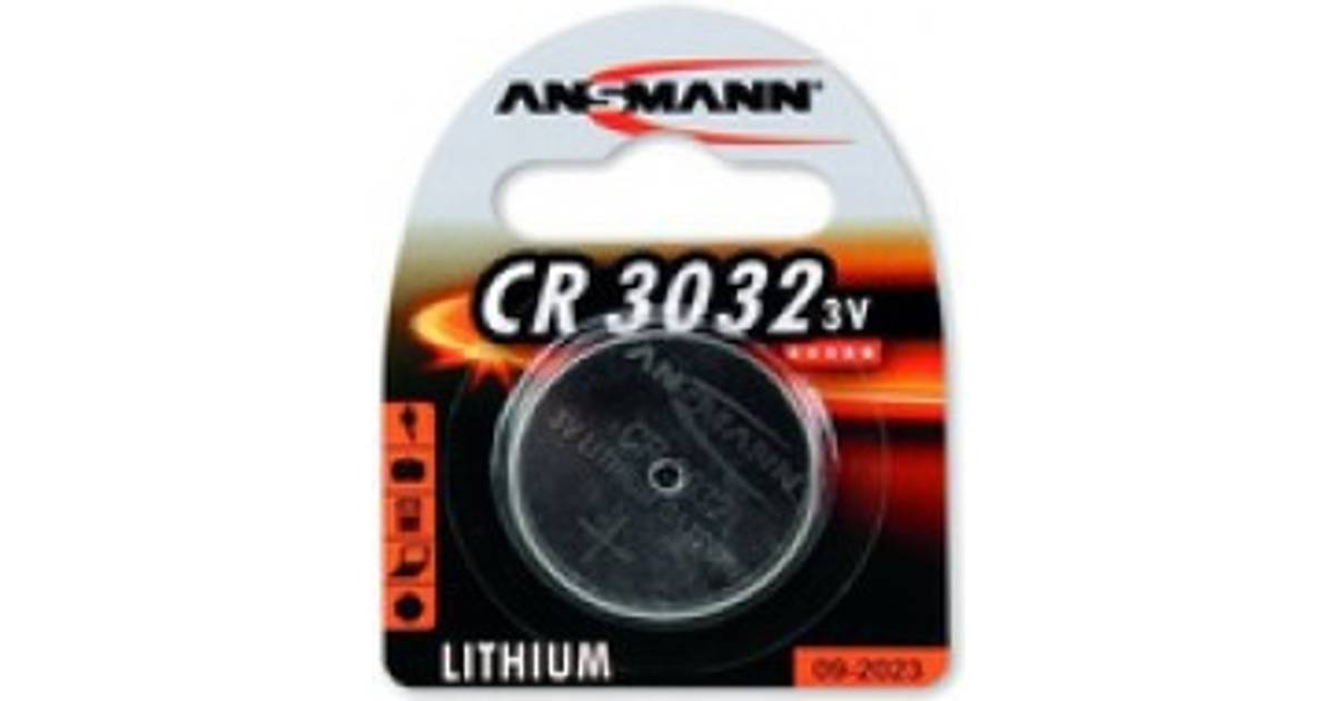 Ansmann CR3032 (18 butikker) hos PriceRunner • Se priser »