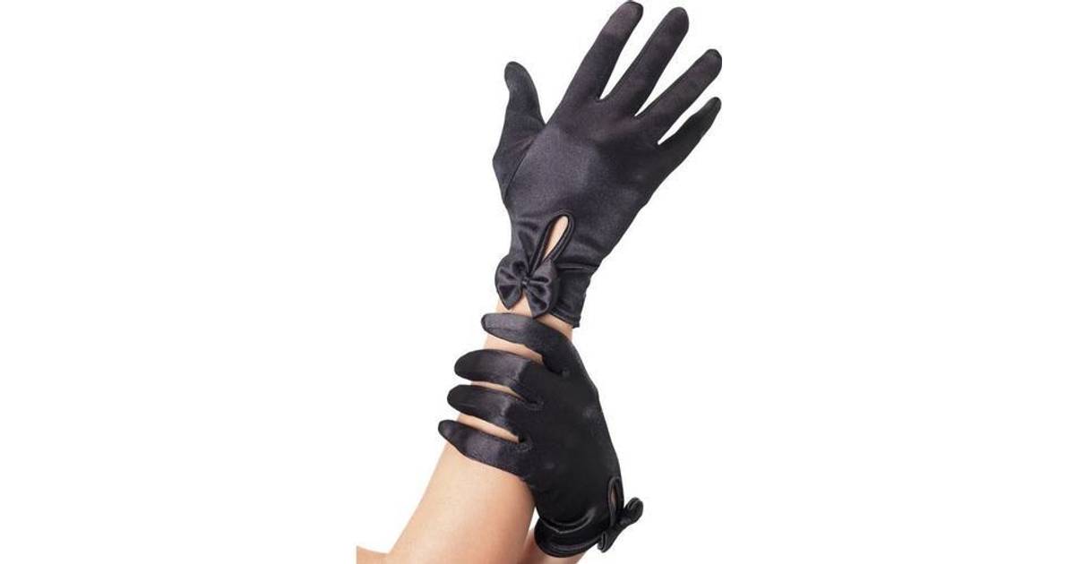 Smiffys Korte Sorte Handsker Sløjfe • Se priser (2 butikker) »