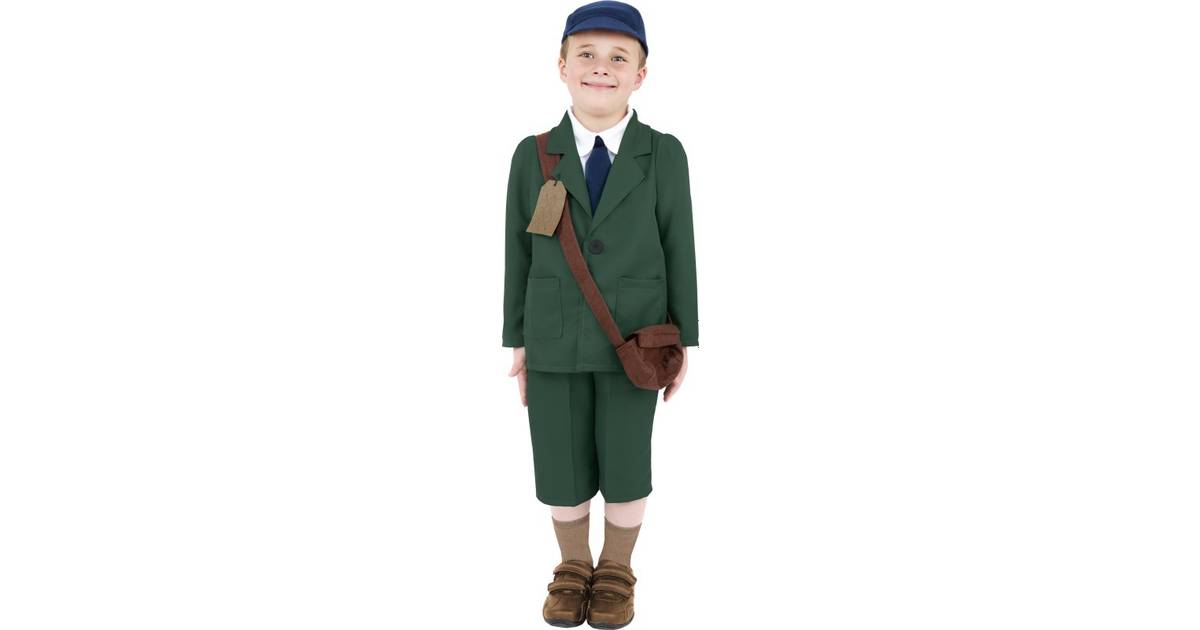 Smiffys Anden Verdenskrig Flygtning Drenge Kostume • Se priser hos ...