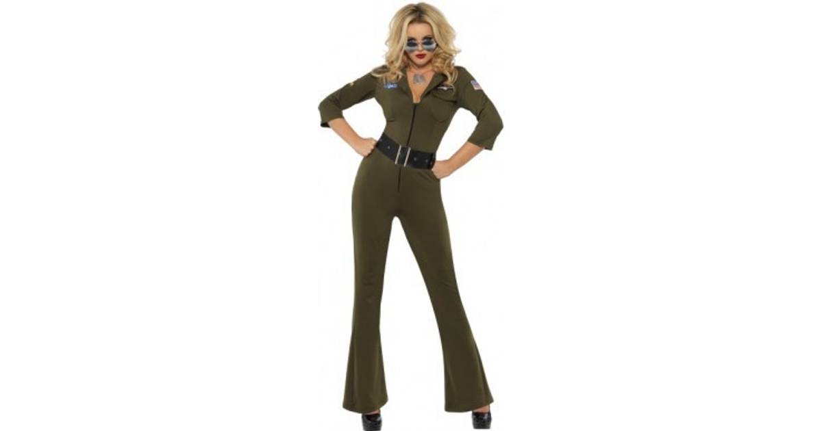 Smiffys Top Gun Kvinde Kostume • Se priser (3 butikker) »