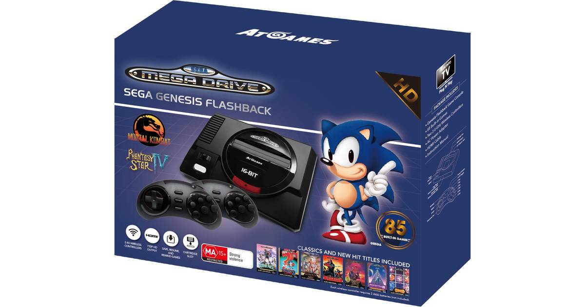 AtGames Sega Mega Drive Classic Mini HD • Se priser (9 butikker) »