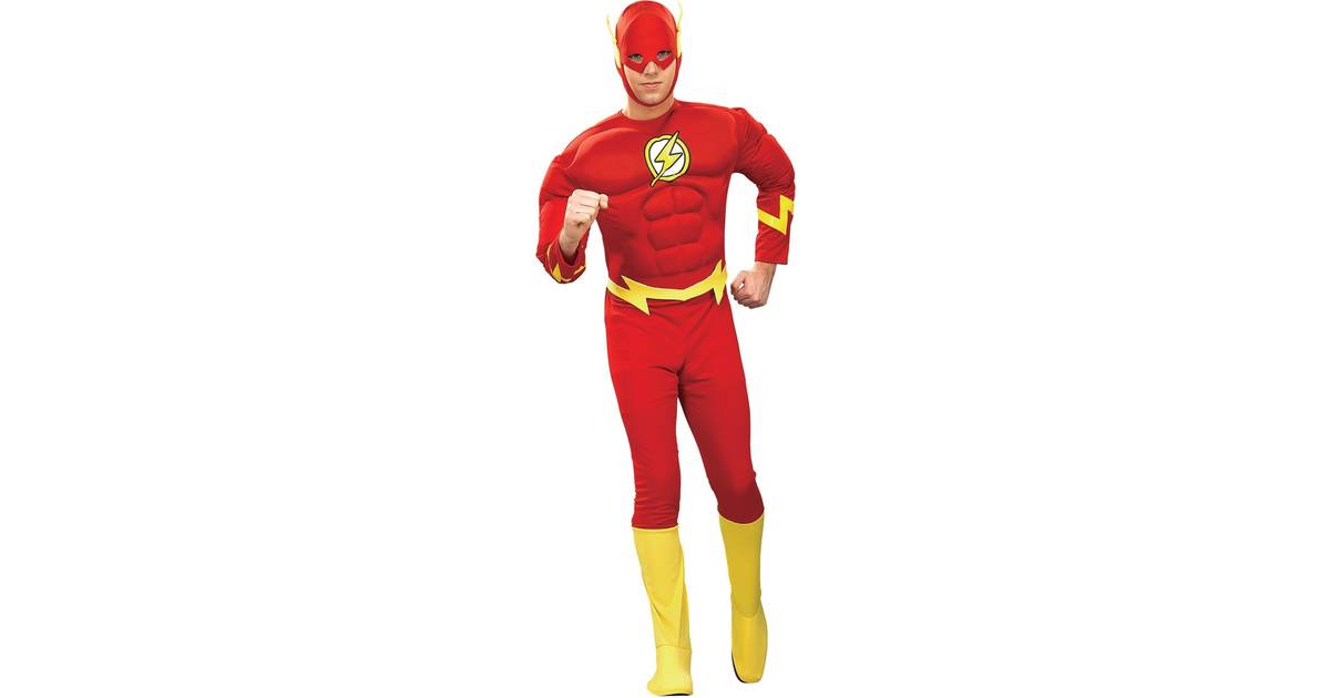 Rubies Flash Deluxe Kostume • Se laveste pris (3 butikker)