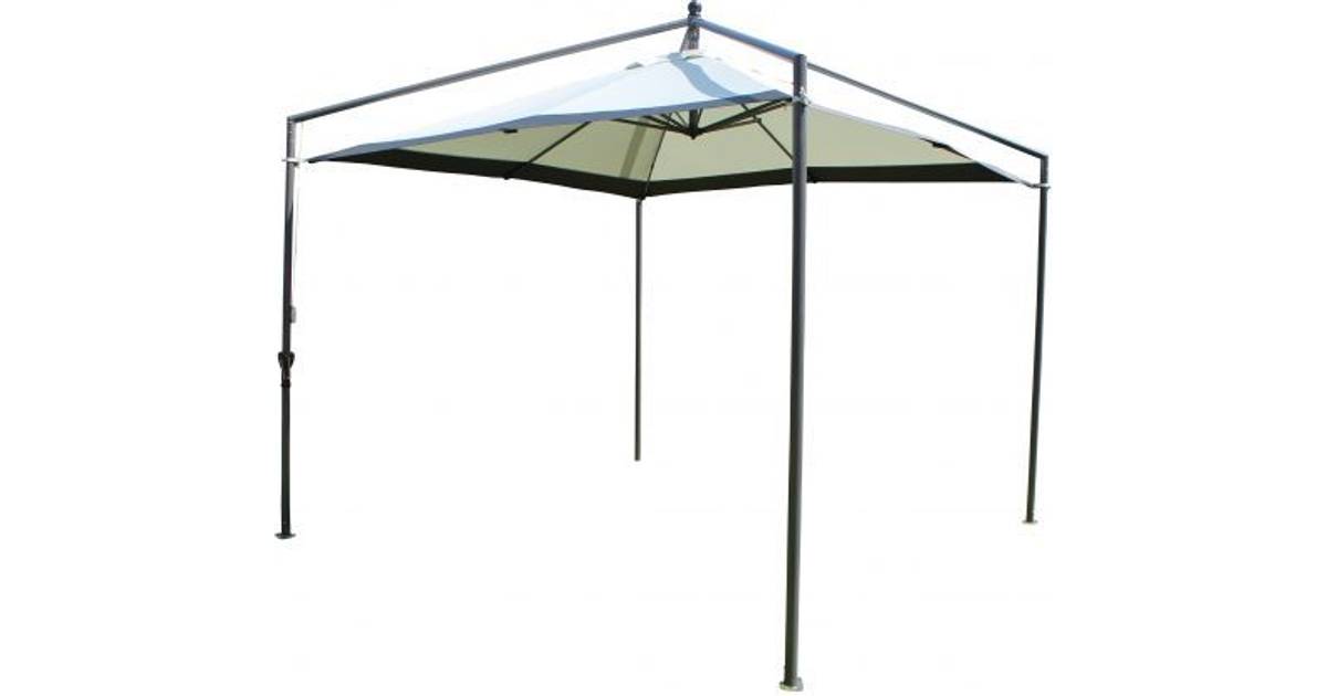 Leco Umbrella Pavilion 3x3m - Sammenlign priser hos PriceRunner