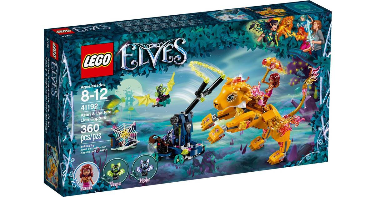 Lego Elves Azari & The Fire Lion Capture 41192 • Se priser hos os »