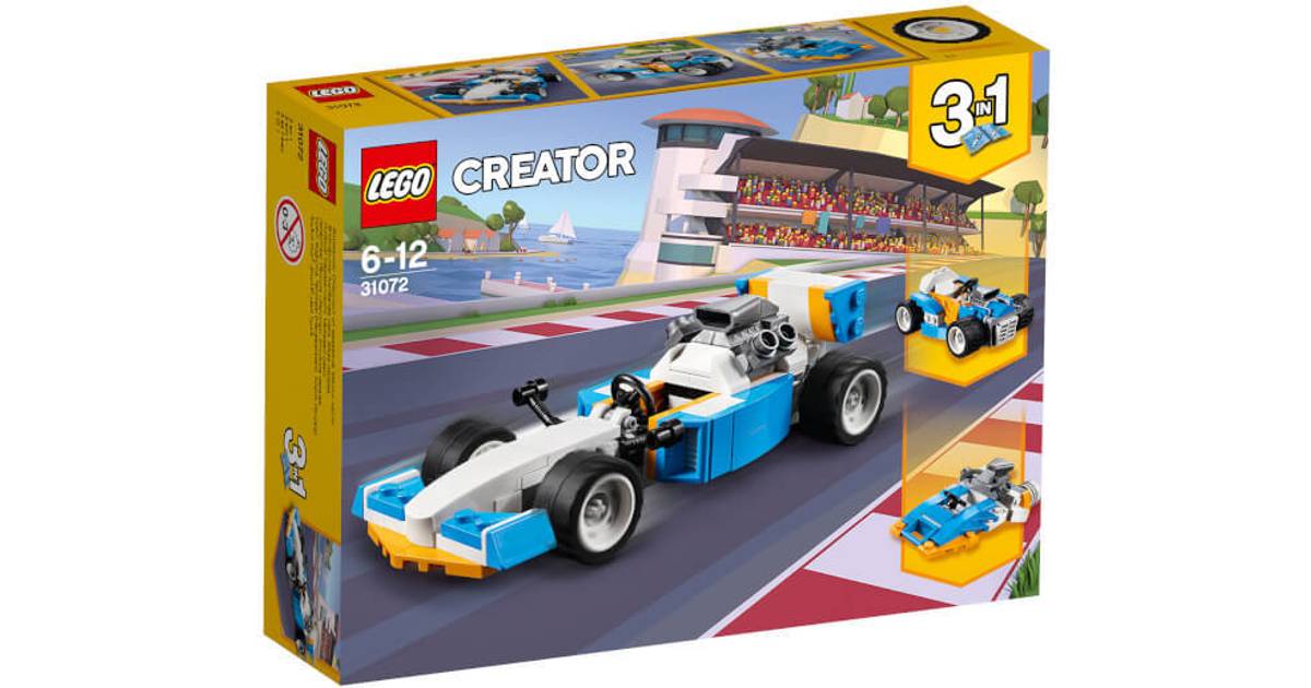 Slægtsforskning møl gået vanvittigt Lego Creator Ekstreme Motorer 31072 • PriceRunner »