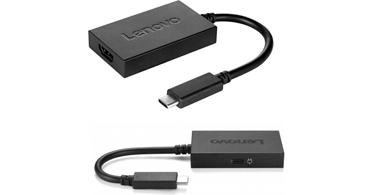 Lenovo USB C - HDMI + Power Adapter • PriceRunner »