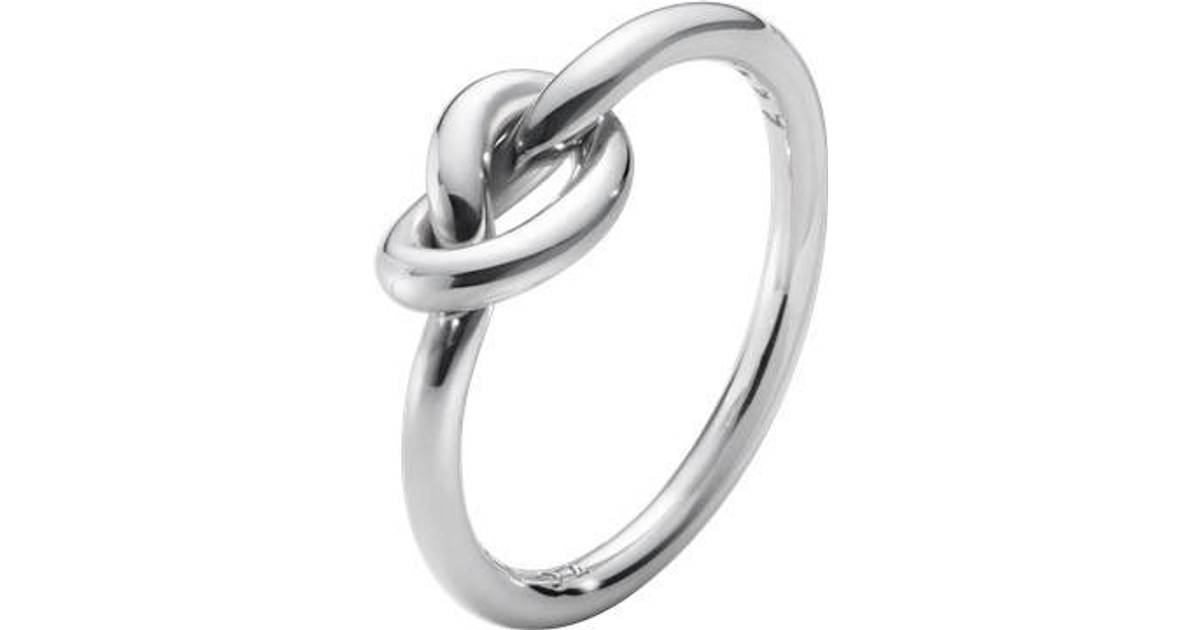 Georg Jensen Love Knot Ring - Silver • Se priser (9 butikker) »