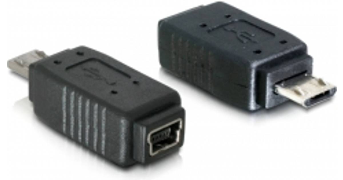 DeLock Micro USB B - Mini USB B Adapter M-F • Priser »