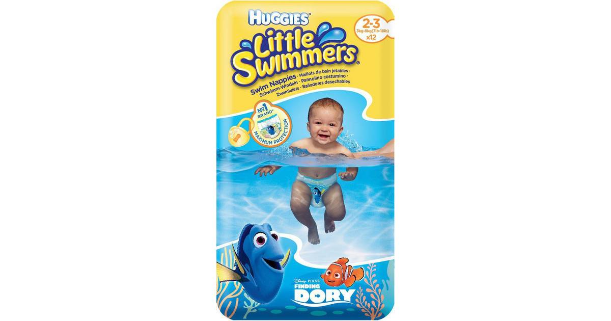 Huggies Little Swimmer Size 2-3 - Dory • Se priser »