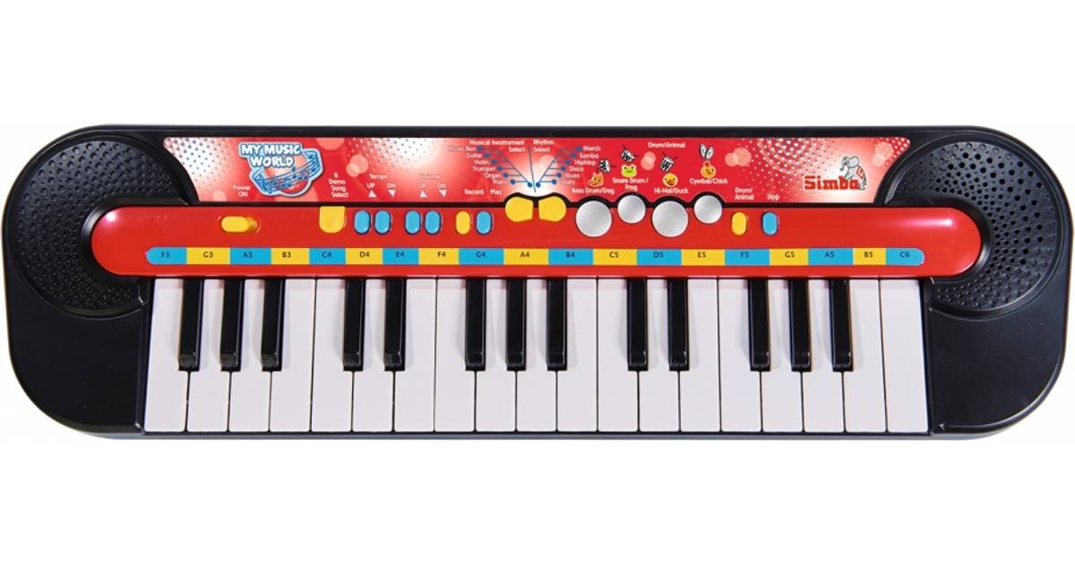 Simba My Music World Keyboard (8 butikker) • Se priser »