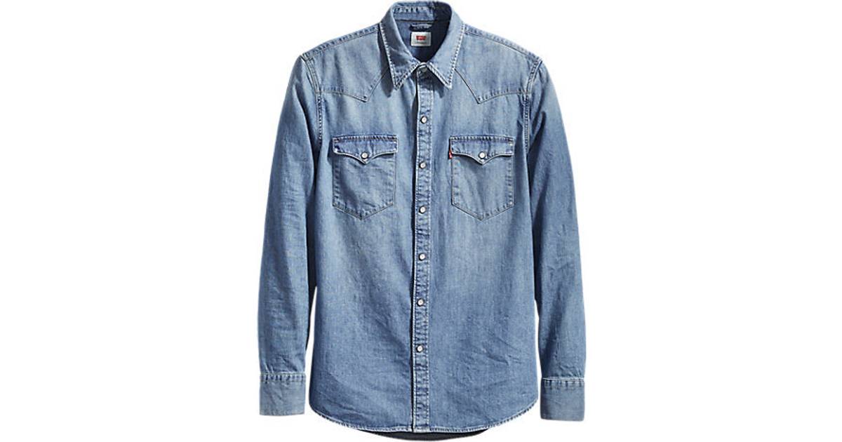 Levi's Barstow Western Standard Shirt - Red Cast Stone • Pris »