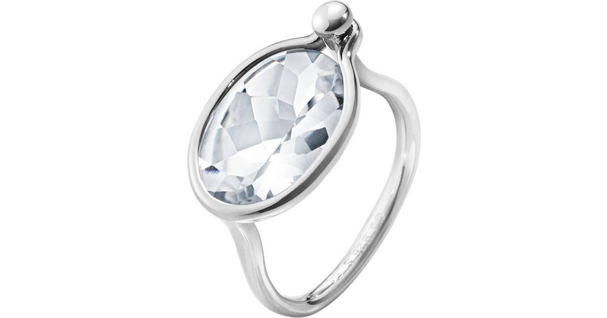 Georg Jensen Savannah Medium Ring - Silver/Crystal • Pris »