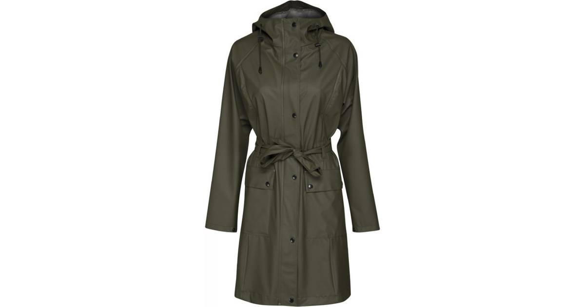 Ilse Jacobsen Raincoat - Army • Se priser (5 butikker) »